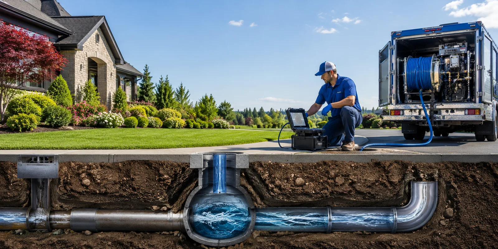 Drainage restoration information for Roxana, KY